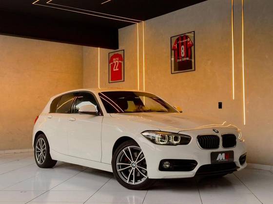 BMW 120i 2.0 16V GASOLINA SPORT 4P AUTOMÁTICO BMW 120i 2.0 16V GASOLINA SPORT 4P AUTOMÁTICO